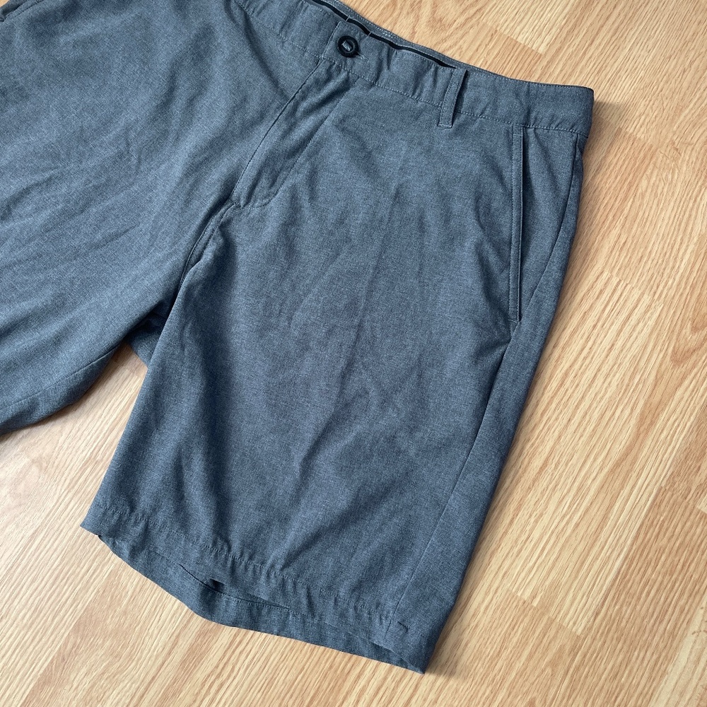 Men’s Puma Golf Heather Gray 8 Inch Inseam Dealer Shorts Waist Size 36 - Picture 2 of 9